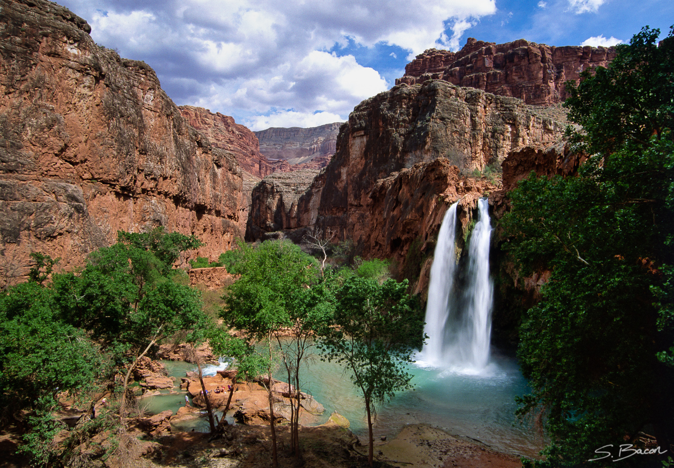 Havasu Falls and Canyon
