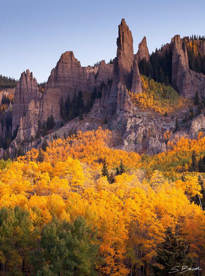 Mill Creek Pinnacles at Dawn