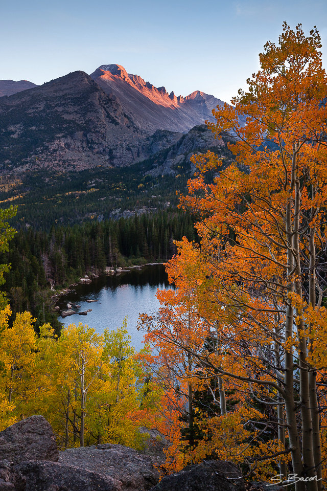 Longs Peak Fall