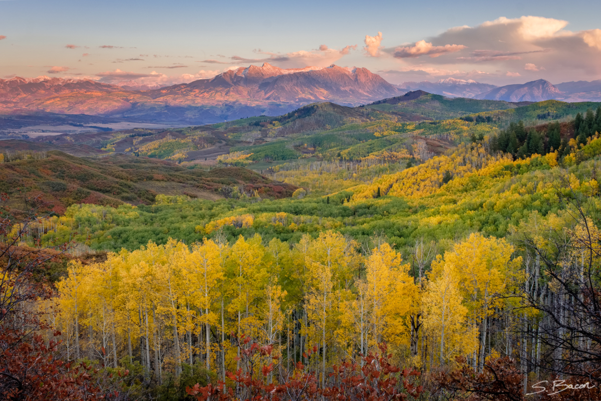 Chair Mountain Sunset Chair Mountain Sunset