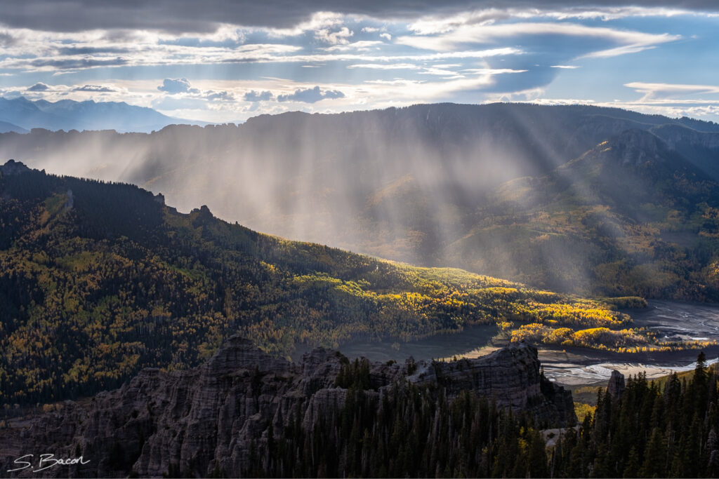 Light Rays on the Cimarron