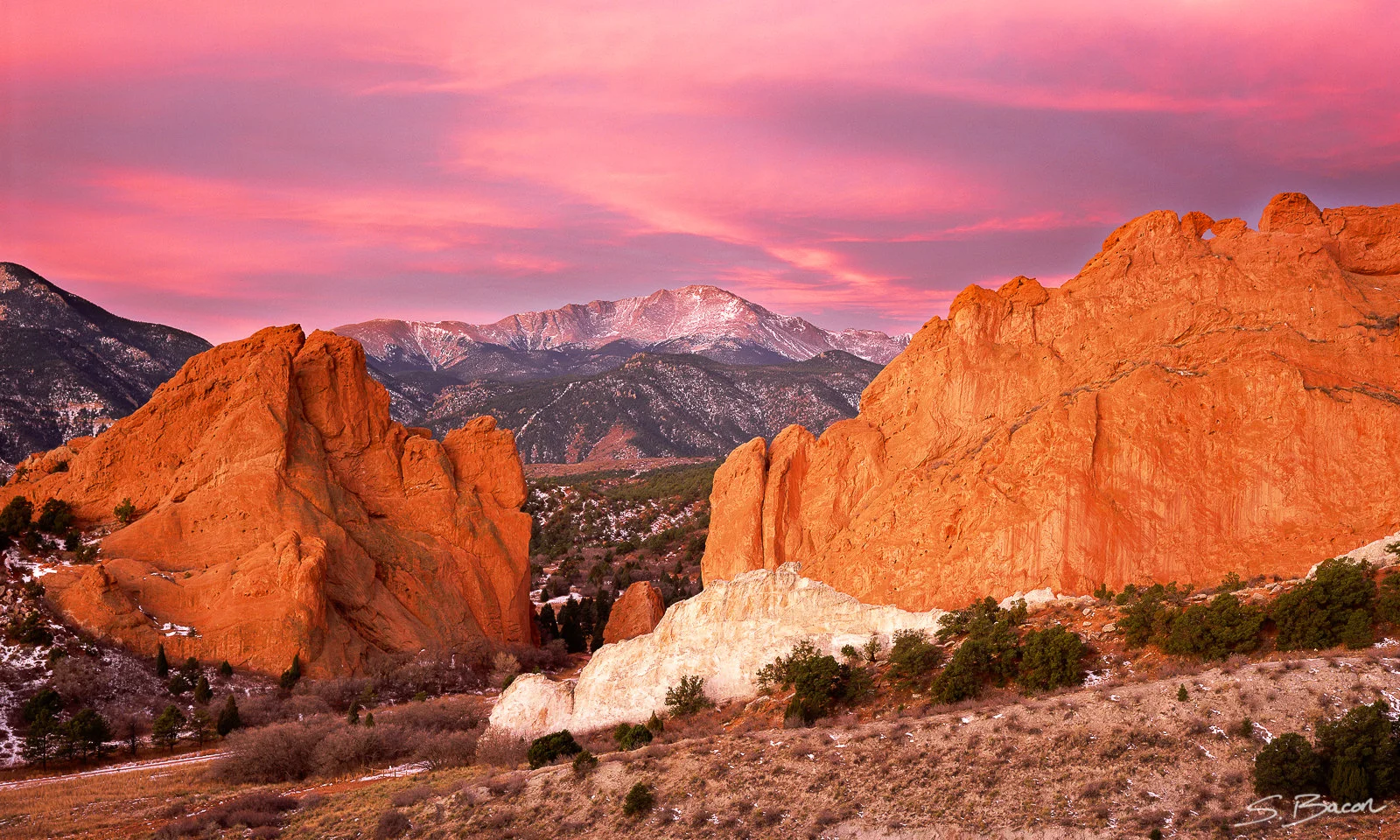 Pikes Peak Sunrise