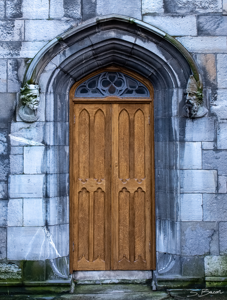 Chapel Royal Door, Dublin Castle - Dublin, Ireland