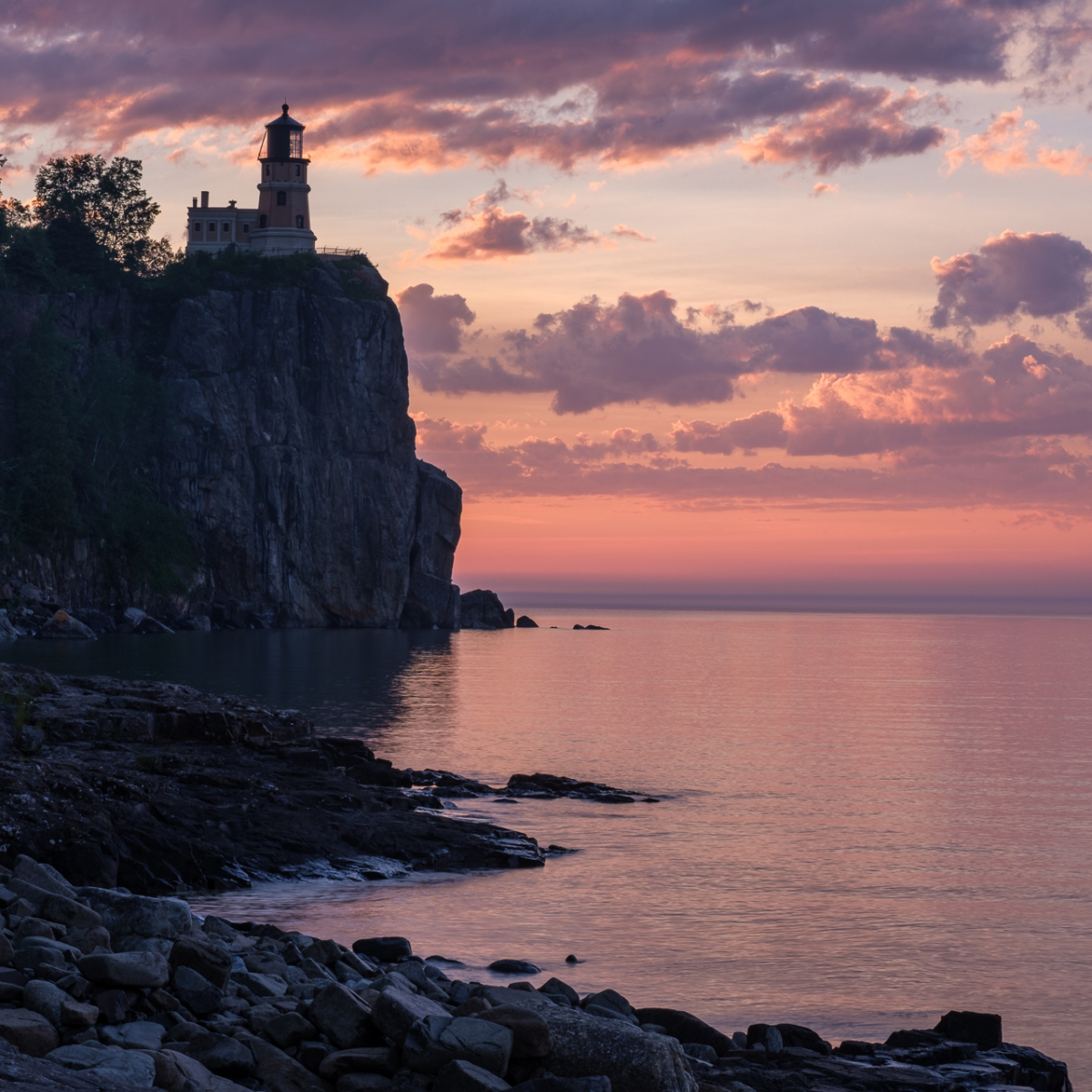 Split Rock Lighthouse Sunrise Split Rock Lighthouse Sunrise
