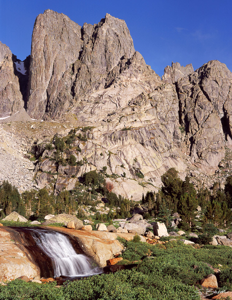 The Watchtower and Popo Agie Falls