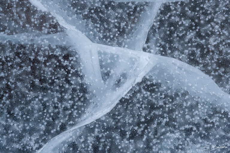 Dream Lake Ice II - Rocky Mountain National Park, Colorado