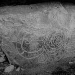Knowth Kerbstone K5 - Brú na Bóinne UNESCO World Heritage Site, County Meath, Ireland