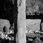 Knowth West Passage Standing Stone - Brú na Bóinne UNESCO World Heritage Site, County Meath, Ireland