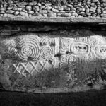 Newgrange Kerbstone K52 - Brú na Bóinne UNESCO World Heritage Site, County Meath, Ireland