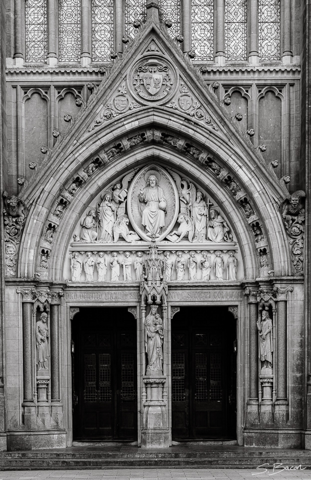 Cobh Cathedral Entrance Detail - County Cork, Ireland