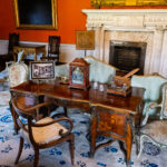 Desk and Marble Mantle - Malahide Castle and Gardens, Malahide, Ireland