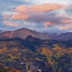 Red Mountain Sunrise - Uncompahgre National Forest, Colorado
