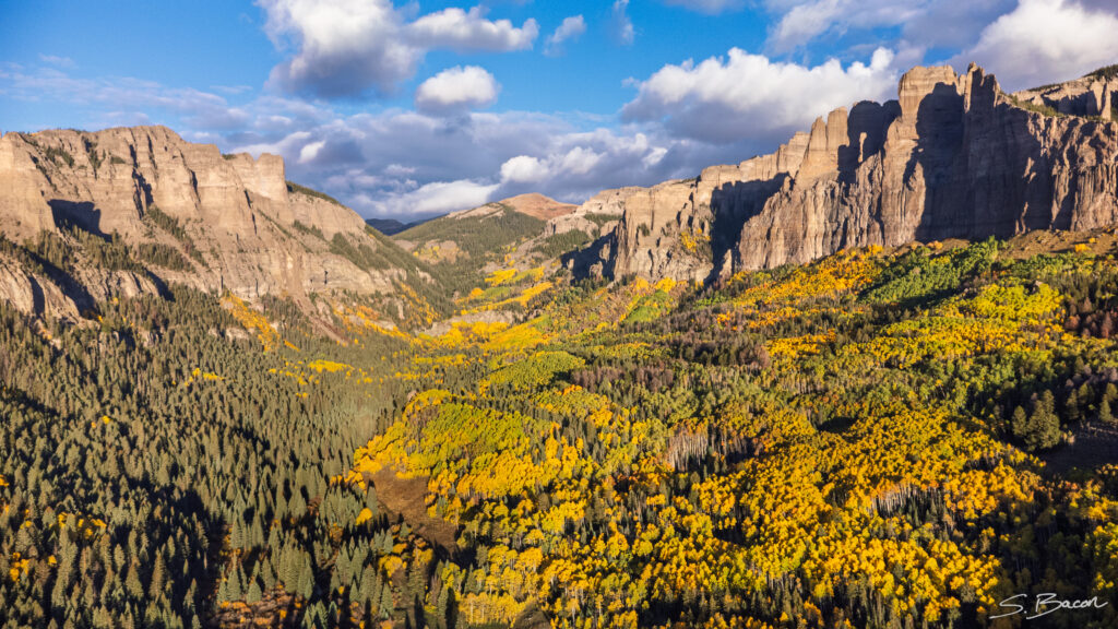 Mill Castle Valley - Gunnison National Forest, Colorado