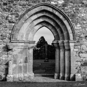 Cathedral Arch Doorway - Clonmacnoise Monastic Site (Cluain Mhic Nóis) County Offaly, Ireland